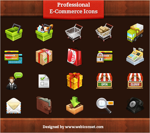 20 Professional E-Commerce Icons [Freebie]