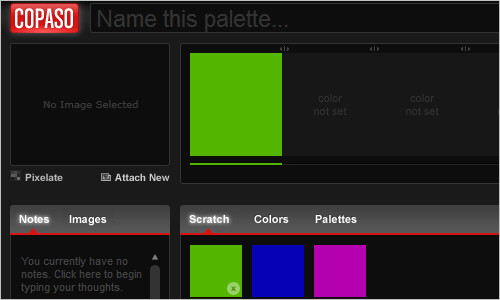 COPASO:Color Palette Software