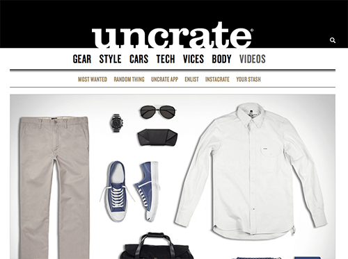 Uncrate website