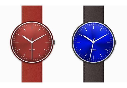 Quartz watches illustration