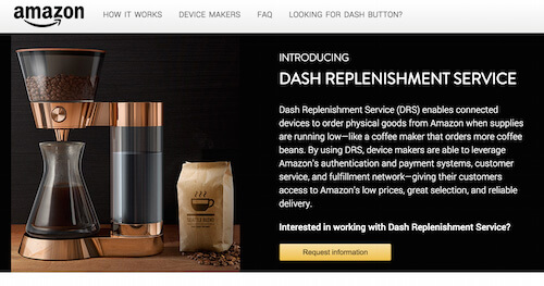 Amazon's Dash Replenishment Service