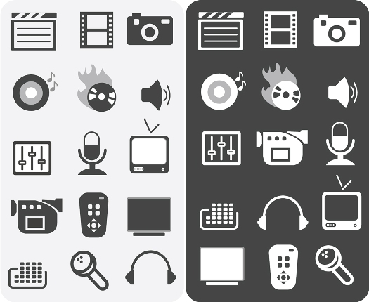 Free Icons Round-Up - Media Icons
