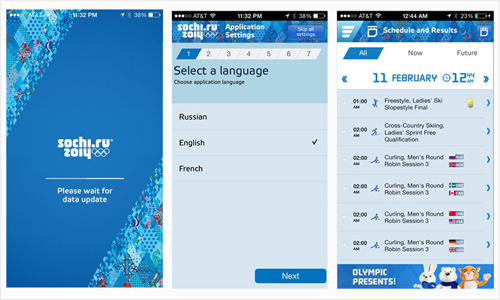 Sochi’s app has an inadequate seven-step onboarding experience