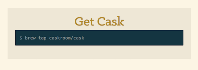 Caskroom