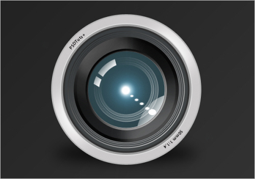Create a Camera Lens Icon in Photoshop (Screencast)