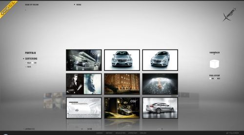 recom in Showcase of Web Design in Germany