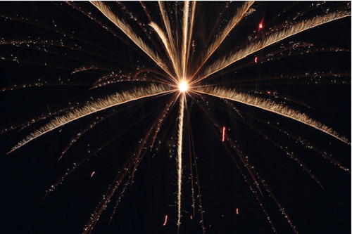 Fireworks Photos - Starburst Frailty