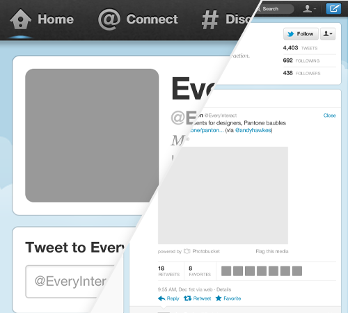 Twitter GUI Preview