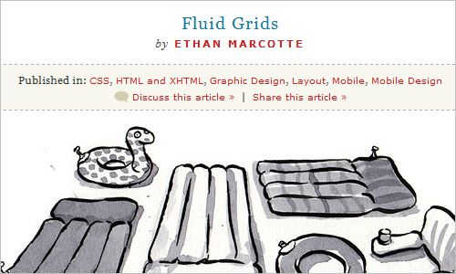 Fluid Grids - Ethan Marcotte