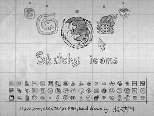Free High Quality Icon Sets - Sketchy Icons