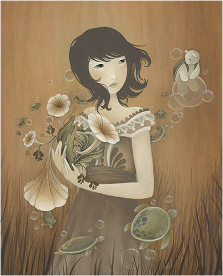 Showcase of Feminine Illustrations - Amy Sol