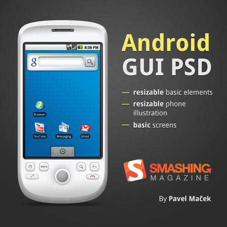 ANDROID GUI PSD