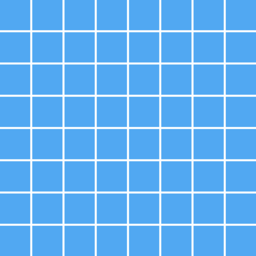 A blue square