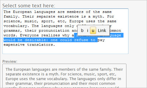 Why and how to create Microsoft Office Minibar with jQuery and CSS3