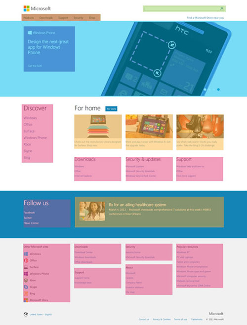They might look like full page comps, but Style Prototypes just leverage important brand and modular elements.