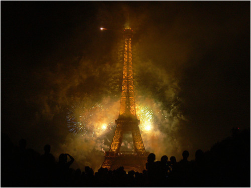 Fireworks Photos - Eiffel Tower