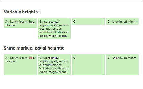 Setting Equal Heights with jQuery