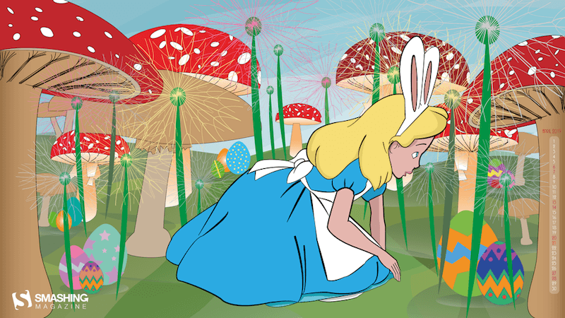 Egg Hunt In Wonderland
