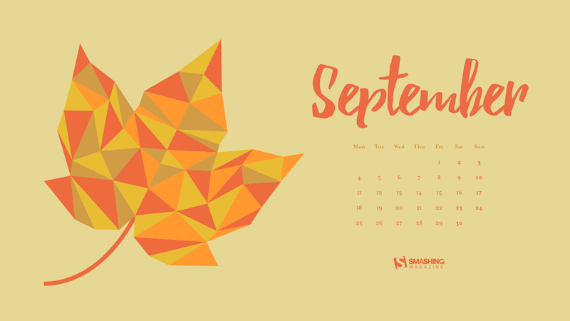 september month wallpaper