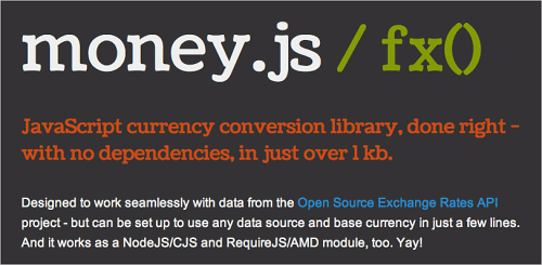 Open-Source Exchange Rates and Currency Conversion