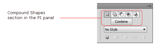 The Property Inspector Panel in Fireworks CS5 - Compound Shapes