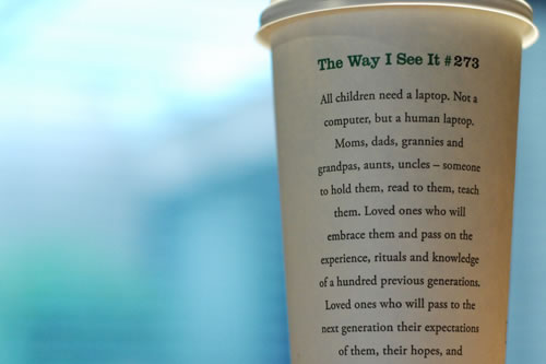 Starbucks Message