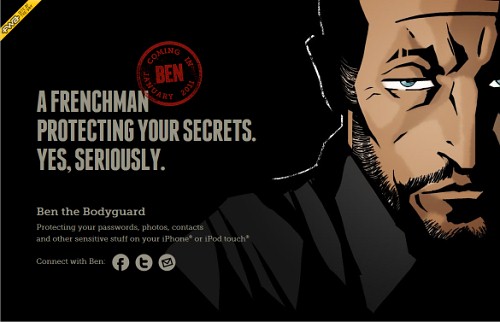 Ben The Bodyguard website