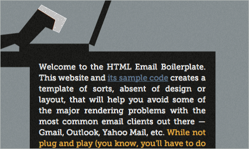 HTML Email Boilerplate