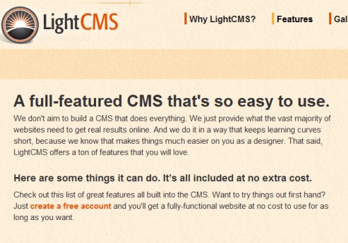 LightCMS