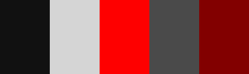 red and black  Color Palette Ideas