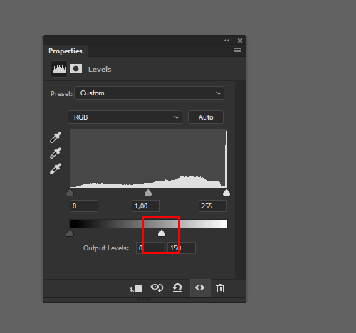 Adjustment Layer: Levels