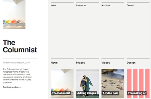 The Columnist Free WP Theme