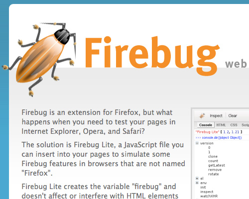 Firebug Lite