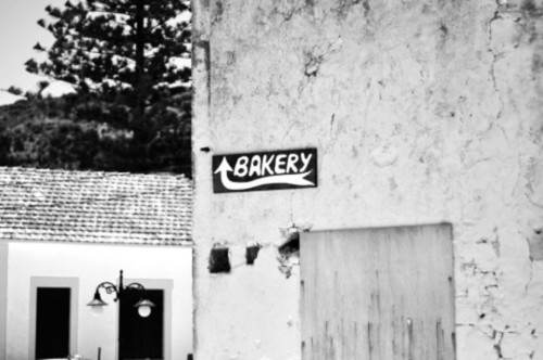 Wayfinding and Typographic Signs - bakery