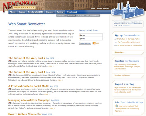Web Smart Newsletter