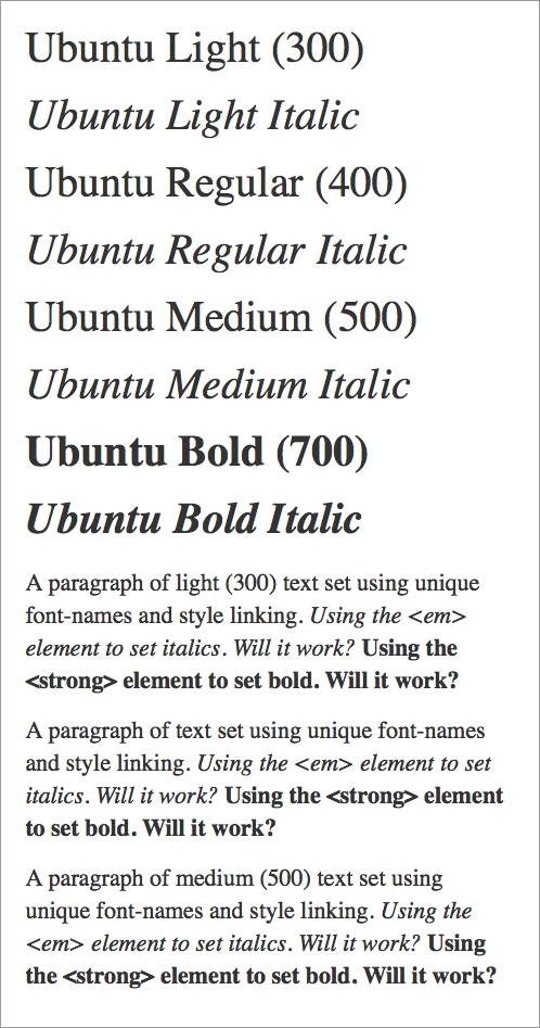 How To Set And Styles With @font-face Declaration — Magazine