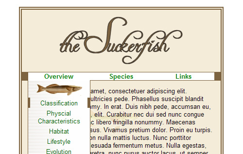 Suckerfish Dropdowns