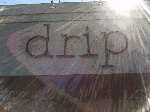 Wayfinding and Typographic Signs - drip