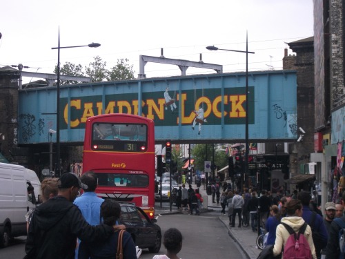 Wayfinding and Typographic Signs - camden-lock