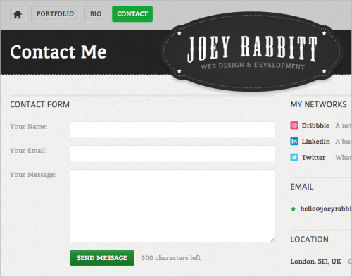 4joey in Best Practices of Web Form Design