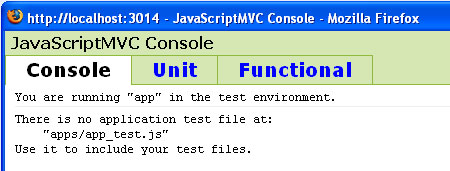 Test - JavaScriptMVC - screen shot.