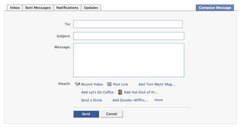 Screenshot-Private Messaging