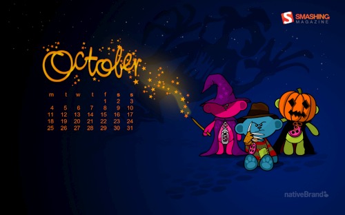 Smashing Wallpaper - October 2010