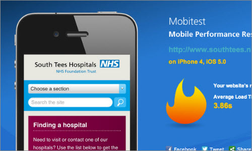 South Tees Hospital: Responsive Design case study